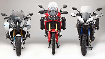 Blinder Autofahrer von links? Motorrad warnt!