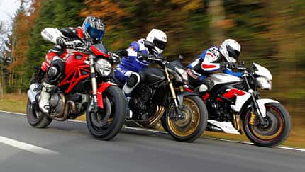 Mittelklasse-Naked-Bikes im Vergleich