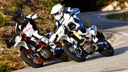 Supermotos im Vergleichstest