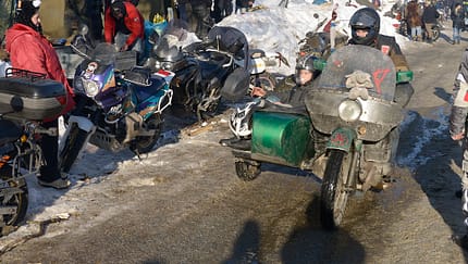 Motorrad-Wintertreffen