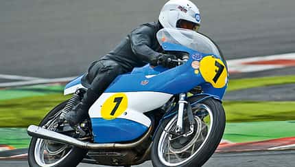 Die Rennmaschine Bianchi GP 500