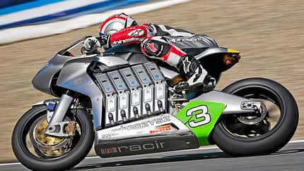 Die Elektro-Rennmaschine MotoCzysz E1Pc