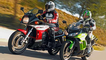 27 Jahren Kawasaki-Sporttourer: GPZ 900 R und Z 1000 SX