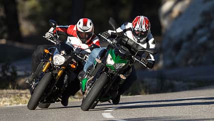 Vergleichstest Kawasaki Z 800 gegen Yamaha FZ8