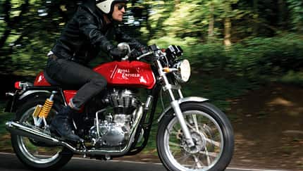 Britisch-indischer Cafe-Racer