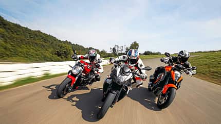 Power-Naked-Bikes im Vergleich