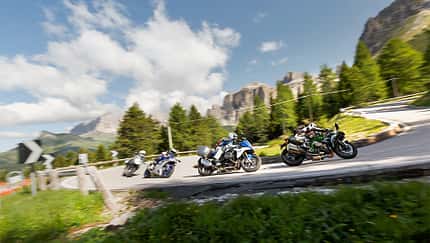 R 1200 RS, Turismo Veloce 800, Ninja H2 und YZF-R1
