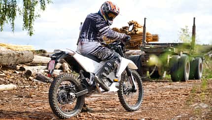 Elektro-Motorrad als Kleinkraftrad