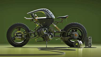 Designer zeichnet Traum-E-Bike