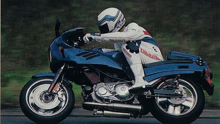 Sportmotorrad auf Harley-Davidson-Basis