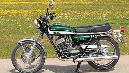 Der berühmte Oldtimer von Yamaha