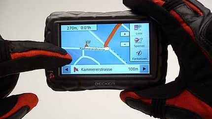 Navigationsgeräte für Motorräder