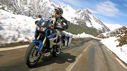  Motorradfahren im Winter ist großartig