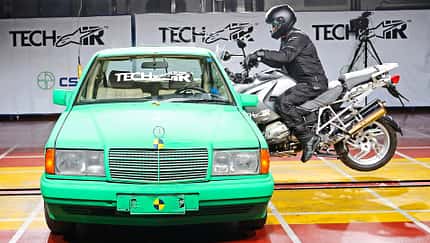 Schutz für Biker