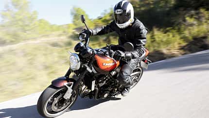 Erster Test mit dem Retro-Bike