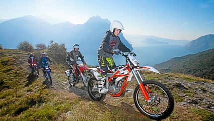 Enduros von Beta, Honda, Yamaha und KTM