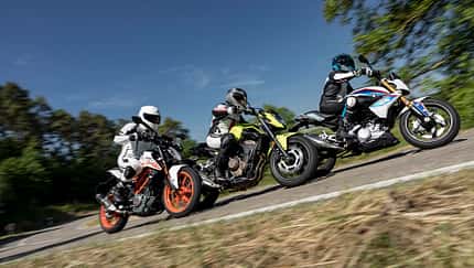 Naked Bikes bis 48 PS im Test
