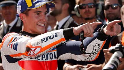Rennen in Aragon: Marquez wieder ganz oben