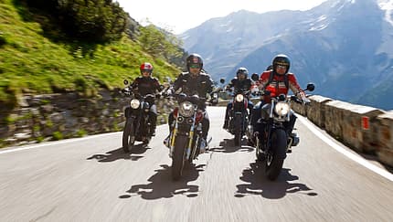 Modern Classics von BMW, Honda, Triumph und Yamaha