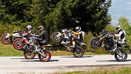 Power-Naked-Bikes im Vergleichstest