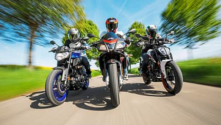 125er-Naked-Bikes im Vergleichstest
