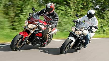 Triumph Naked-Bikes im Vergleich