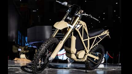 Elektro-Motorrad aus Russland