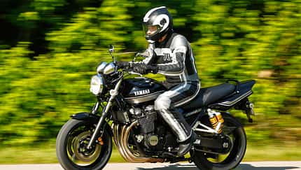 Japanisches Big-Bike im Retro-Look