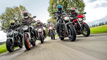 Sechs Motorräder für Einsteiger im Test