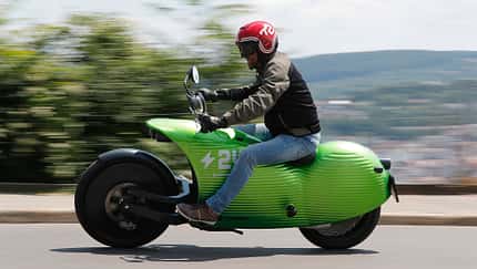 E-Motorrad vom anderen Stern