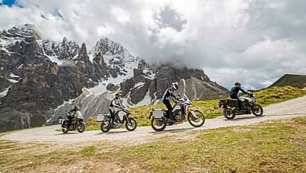 Caponord 1200, Multistrada 1200, Africa Twin und Tiger Explorer