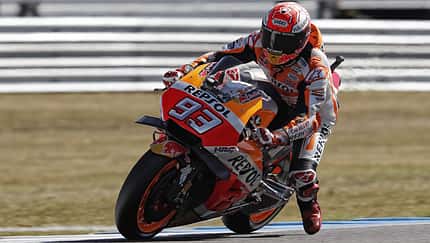 Marquez zurück an der Spitze