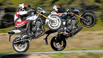 Yamaha FZ8 Tuning gegen Serie