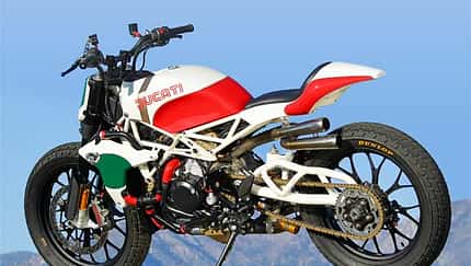 Desmosedici RR Umbau zum Dirt Tracker