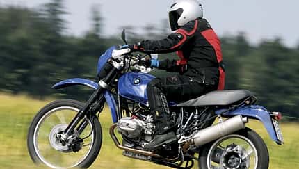 Die BMW GS von BMW-Entwickler Laszlo Peres