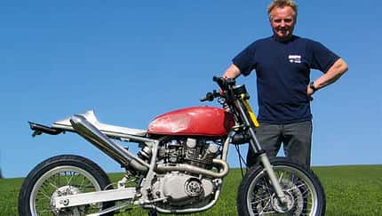 Werner Kochs Umbau einer Suzuki GS 400 E