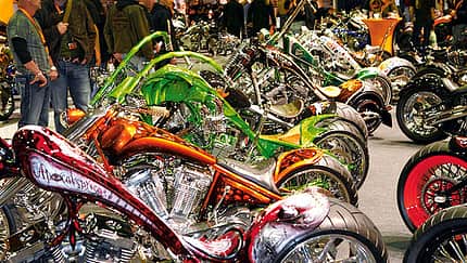 Die Custombike-Building-EM in Mainz