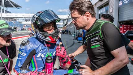 Lucy Glöckner kommt immer besser in Fahrt