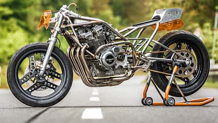 Spartanisches Custom-Bike Siegt beim Glemseck-Sprint