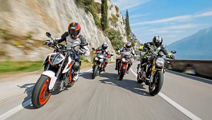 Power-Naked-Bikes im Vergleichstest