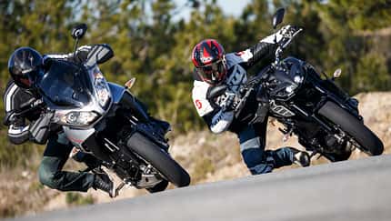 Dreizylinder-Funbikes im Duell