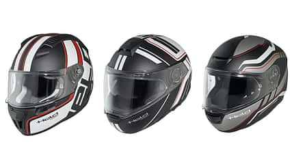 Held-Helmkollektion auf Schuberth-Basis