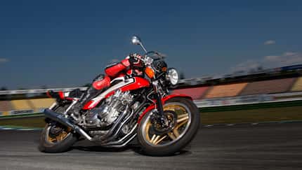 Schmieders Yamaha XJ 900 N, Schwalbe und CB 900 F Bol d’Or