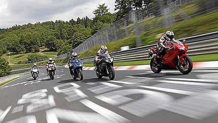 Supersportler quer durch alle Hubraumklassen im Vergleich