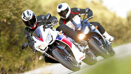 Honda-Duell der Einsteigerbikes