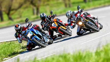 Power-Naked-Bikes im Vergleichstest