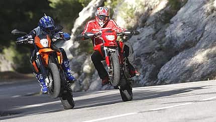 Supermoto-Duell