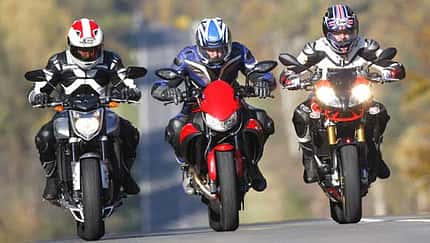 Vergleichstest Naked Bikes