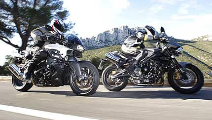 BMW K 1300 R vs Triumph Street Triple R