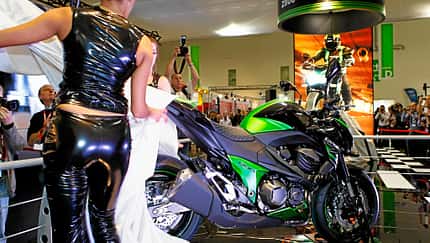 Großes Motorrad-Treffen